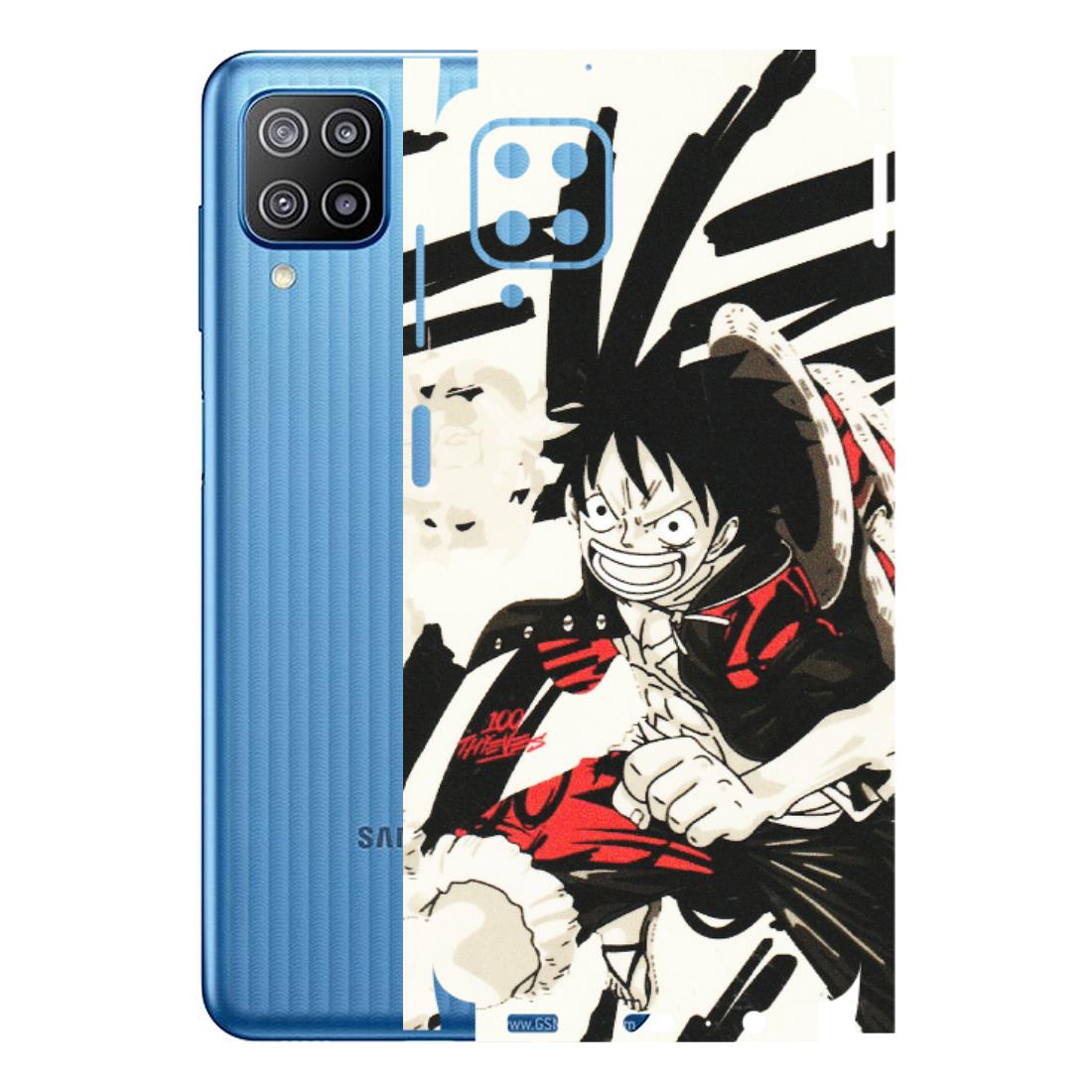 Samsung M/F/Note/Flip and C Phone Skins (All Models) - Monkey D.Luffy Manga Anime - Matte Finish (M-145) Samsung Galaxy F12