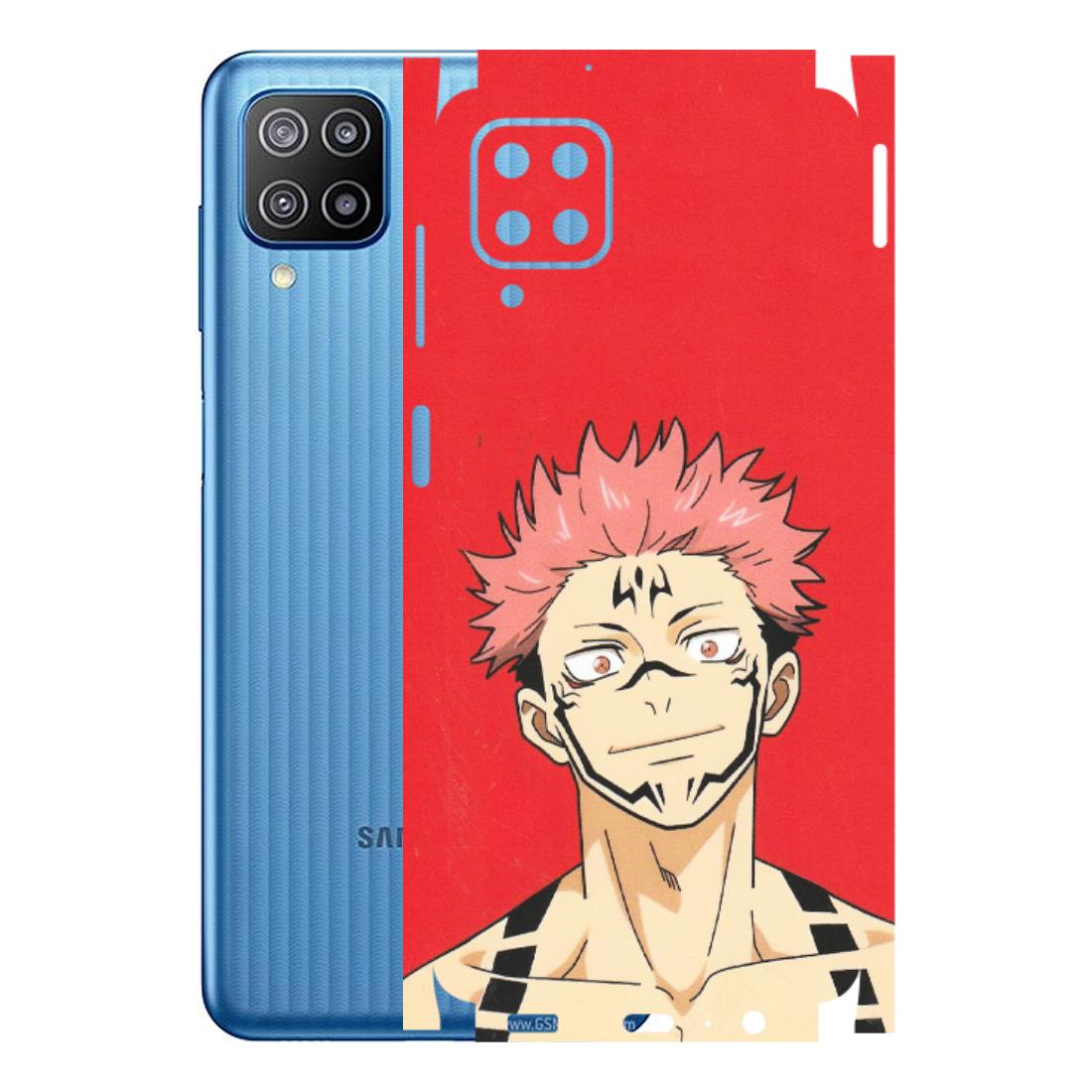 Samsung M/F/Note/Flip and C Phone Skins (All Models) - Ryomen Sukuna Fun Anime - Matte Finish (M-153) Samsung Galaxy F12