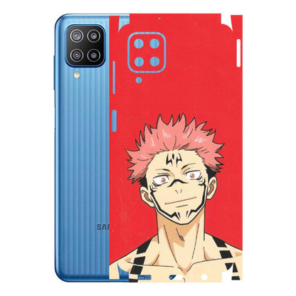 Samsung M/F/Note/Flip and C Phone Skins (All Models) - Ryomen Sukuna Fun Anime - Matte Finish (M-153) Samsung Galaxy F12