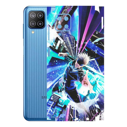 Samsung M/F/Note/Flip and C Phone Skins (All Models) - Manga Action Jujustu Kaisen Anime - Matte Finish (M-155) Samsung Galaxy F12