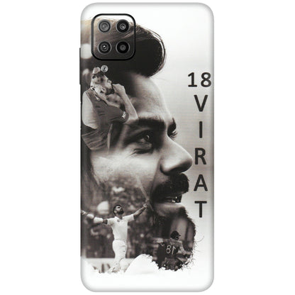 Samsung M/F/Note/Flip and C Phone Skins (All Models) - Virat Kohli Cricketer - Matte Finish (M-163) Samsung Galaxy F12