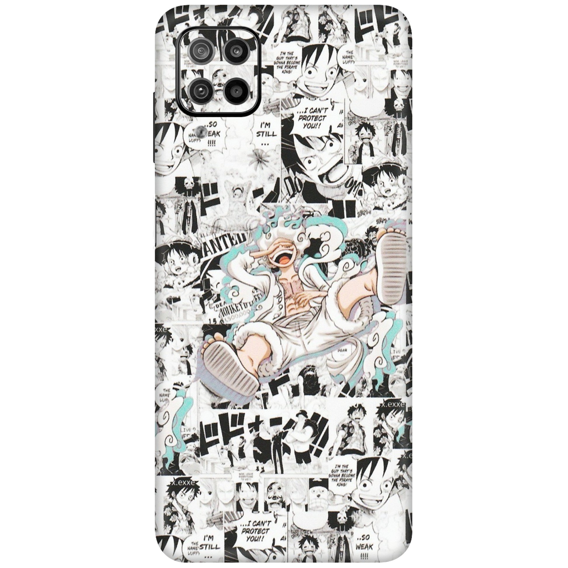 Samsung M/F/Note/Flip and C Phone Skins (All Models) - One Piece Comic - Matte Finish (M-168) Samsung Galaxy F12
