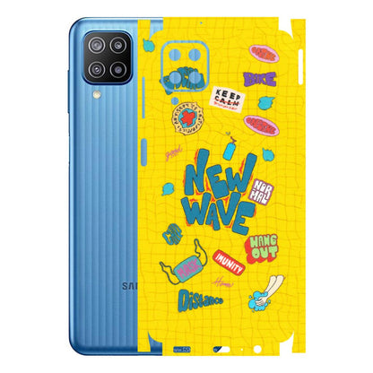 Samsung M/F/Note/Flip and C Phone Skins (All Models) - New Wave Life - Matte Finish (M-17) Samsung Galaxy F12