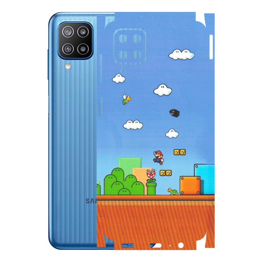 Samsung M/F/Note/Flip and C Phone Skins (All Models) - Mario Game Scene - Matte Finish (M-24) Samsung Galaxy F12