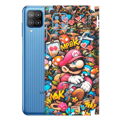 Samsung M/F/Note/Flip and C Phone Skins (All Models) - BMW Logo Performance - Matte Finish (M-27) Samsung Galaxy F12