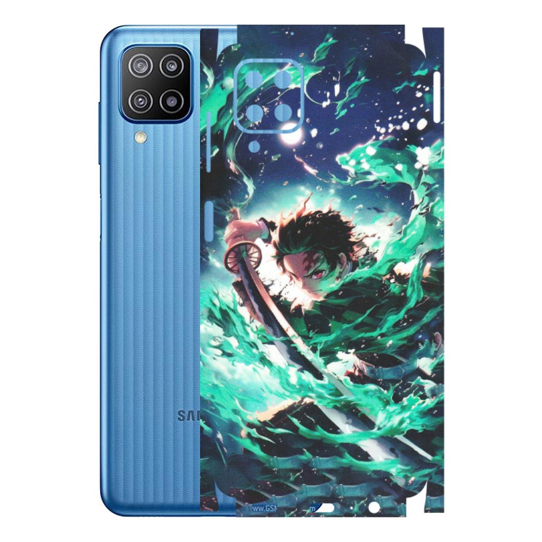 Samsung M/F/Note/Flip and C Phone Skins (All Models) - Sword Fighter Anime - Matte Finish (M-29) Samsung Galaxy F12
