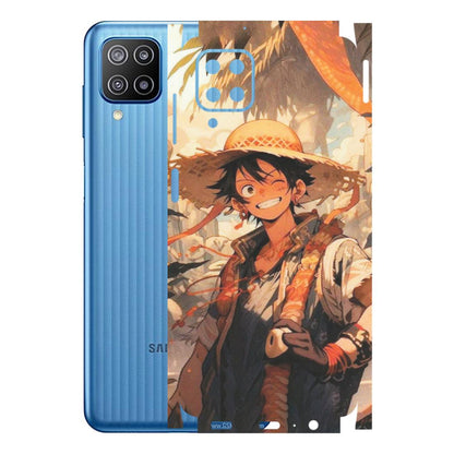 Samsung M/F/Note/Flip and C Phone Skins (All Models) - Anime Character Smile - Matte Finish (M-33) Samsung Galaxy F12