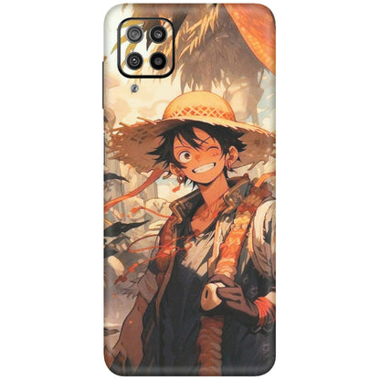 Samsung M/F/Note/Flip and C Phone Skins (All Models) - Anime Character Smile - Matte Finish (M-33) Samsung Galaxy F12
