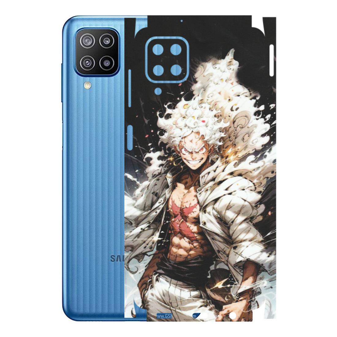 Samsung M/F/Note/Flip and C Phone Skins (All Models) - Anime Angry Classy Character - Matte Finish (M-34) Samsung Galaxy F12