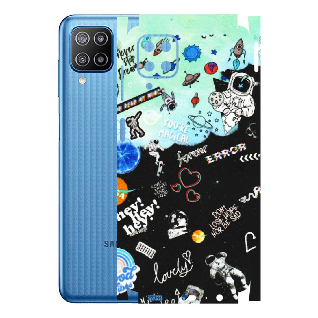 Samsung M/F/Note/Flip and C Phone Skins (All Models) - Living In A Space Dream - Matte Finish (M-46) Samsung Galaxy F12