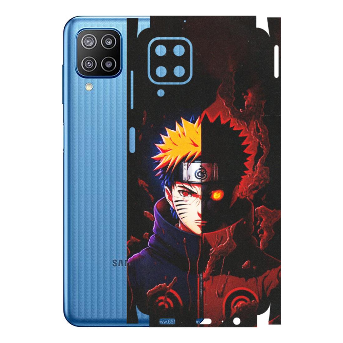 Samsung M/F/Note/Flip and C Phone Skins (All Models) - Naruto X Evil - Matte Finish (M-70) Samsung Galaxy F12