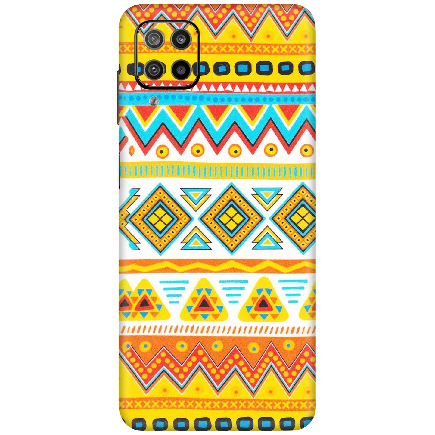 Samsung M/F/Note/Flip and C Phone Skins (All Models) - Mexican Abstract - Matte Finish (M-71) Samsung Galaxy F12