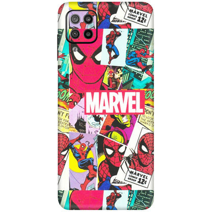 Samsung M/F/Note/Flip and C Phone Skins (All Models) - Marvel Comic Spiderman Grafitti - Matte Finish (M-72) Samsung Galaxy F12