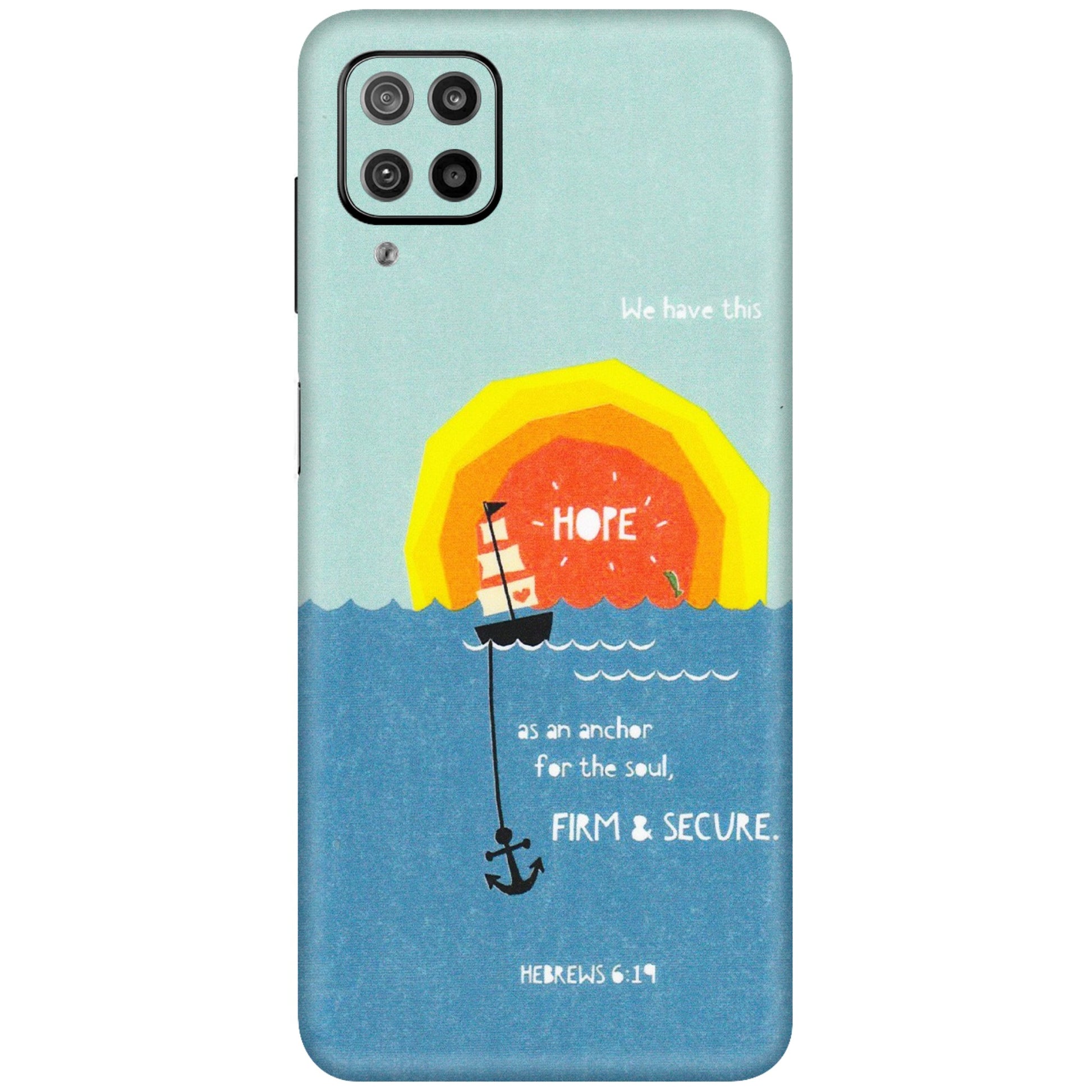 Samsung M/F/Note/Flip and C Phone Skins (All Models) - A Beautiful Sunset of Hope - Matte Finish (M-75) Samsung Galaxy F12
