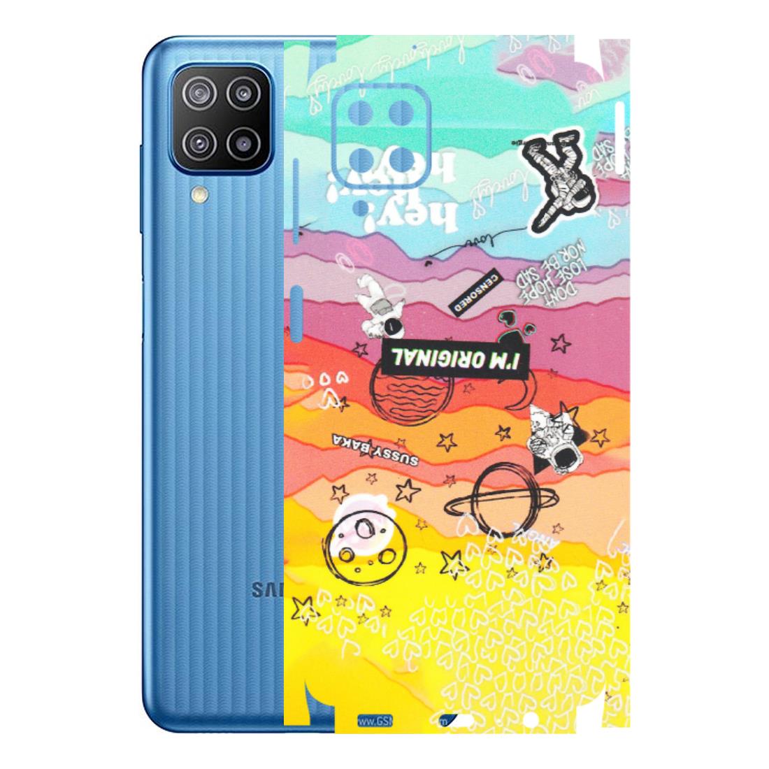 Samsung M/F/Note/Flip and C Phone Skins (All Models) - The Original Astronaut - Matte Finish (M-79) Samsung Galaxy F12