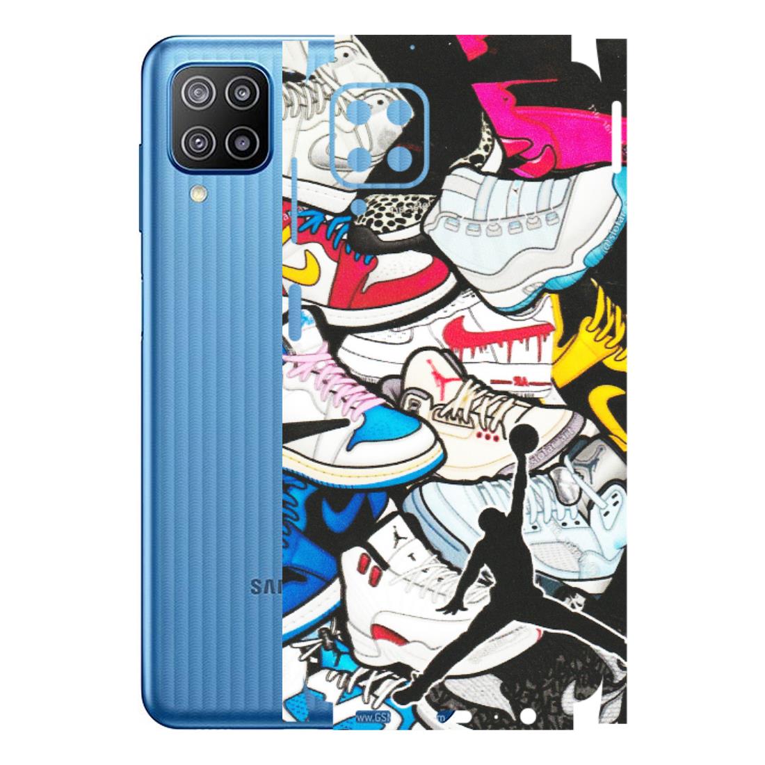 Samsung M/F/Note/Flip and C Phone Skins (All Models) - Jordan Sneakers Fan - Matte Finish (M-80) Samsung Galaxy F12