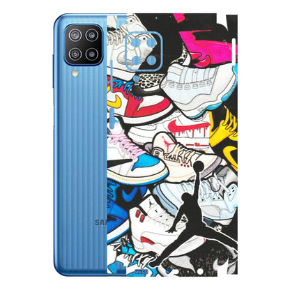 Samsung M/F/Note/Flip and C Phone Skins (All Models) - Jordan Sneakers Fan - Matte Finish (M-80) Samsung Galaxy F12