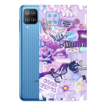 Samsung M/F/Note/Flip and C Phone Skins (All Models) - Supreme Purple Magic - Matte Finish (M-88) Samsung Galaxy F12