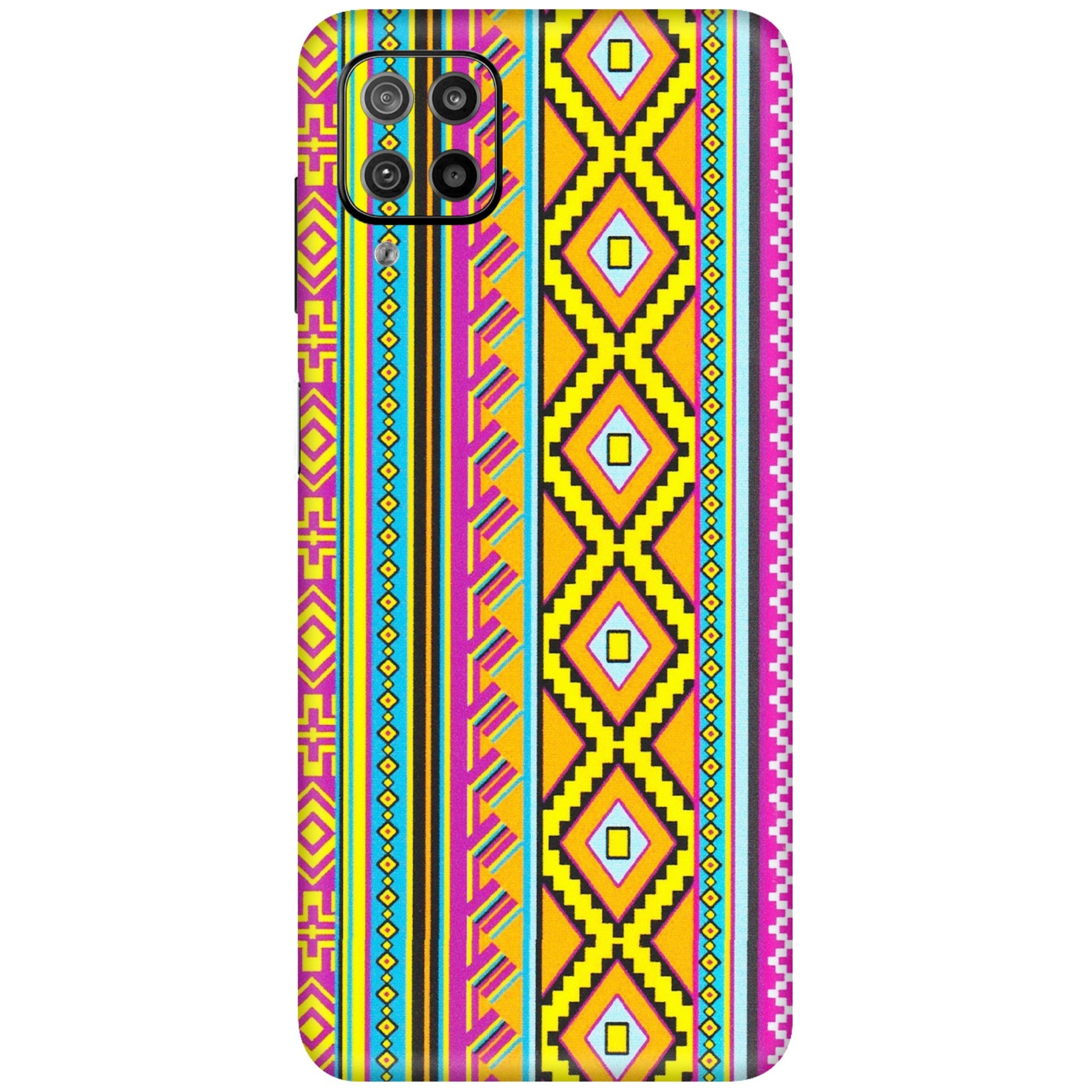 Samsung M/F/Note/Flip and C Phone Skins (All Models) - Thai illustration - Matte Finish (M-89) Samsung Galaxy F12