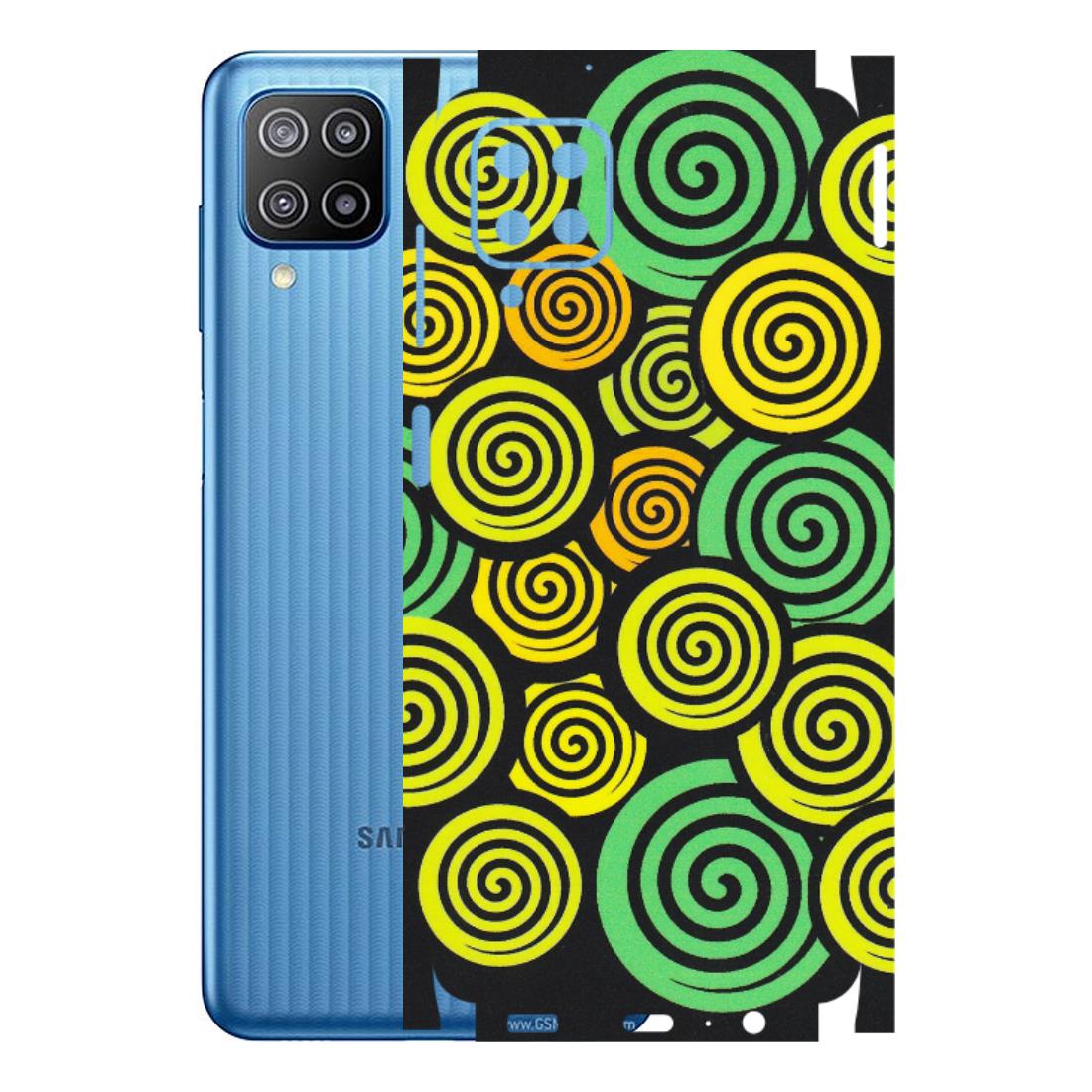 Samsung M/F/Note/Flip and C Phone Skins (All Models) - Crazy Spiral - Matte Finish (M-91) Samsung Galaxy F12