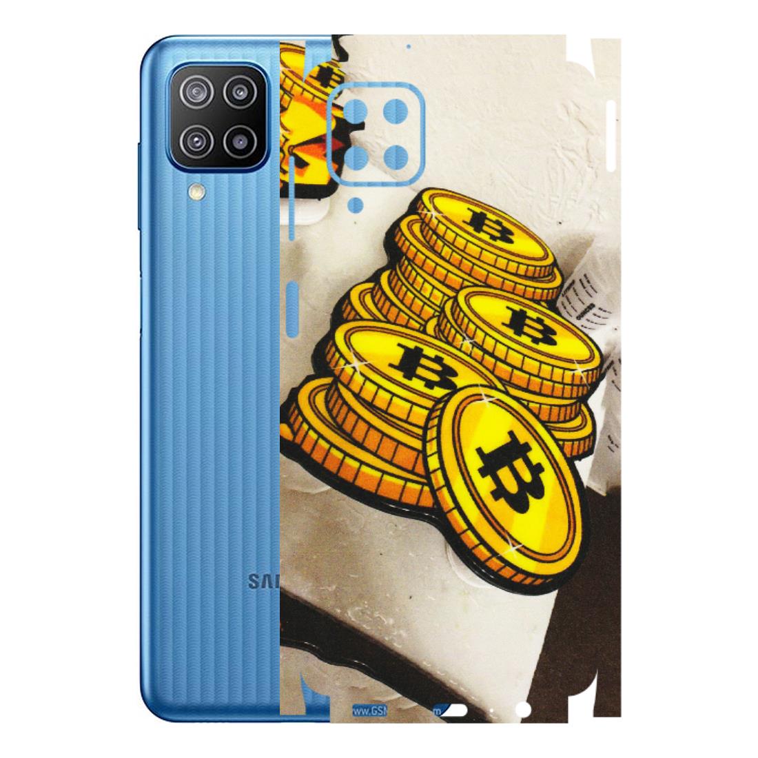 Samsung M/F/Note/Flip and C Phone Skins (All Models) - Billionaire Bitcoin Collection - Matte Finish (M-92) Samsung Galaxy F12
