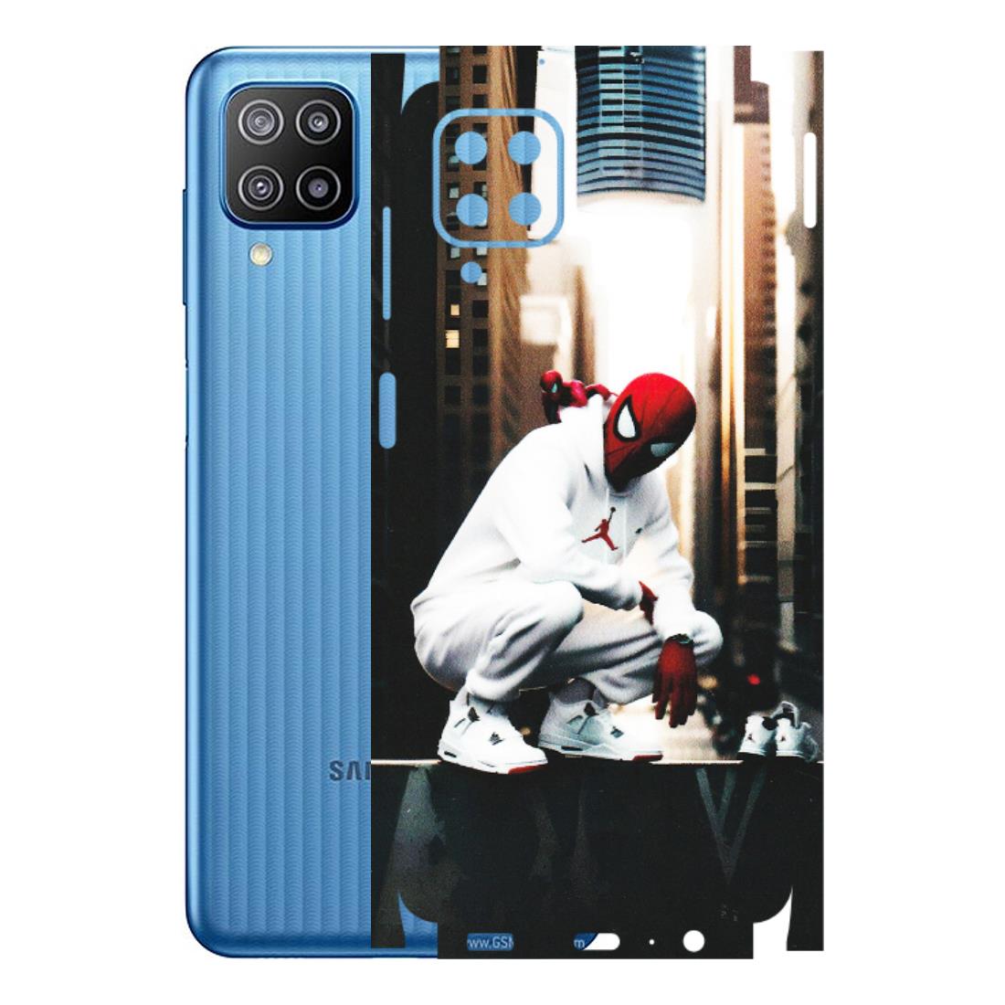 Samsung M/F/Note/Flip and C Phone Skins (All Models) - Sportsman Spider Man - Matte Finish (M-94) Samsung Galaxy F12