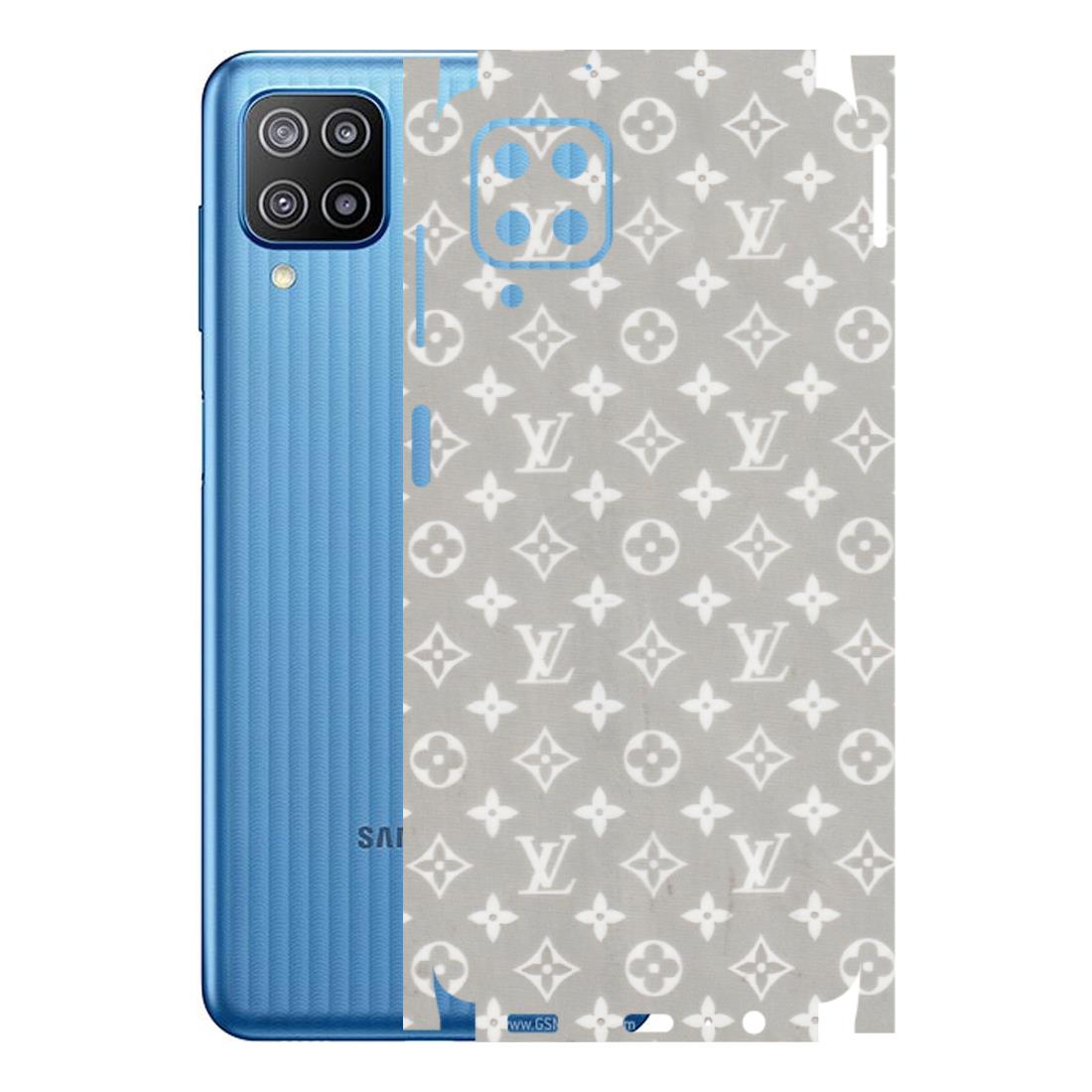 Samsung M/F/Note/Flip and C Phone Skins (All Models) - Luxury Brands Logo - Transparent Finish (T-07) Samsung Galaxy F12