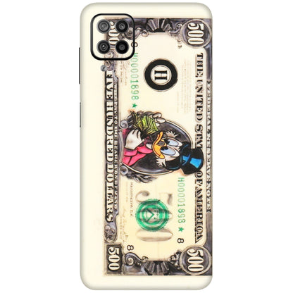 Samsung M/F/Note/Flip and C Phone Skins (All Models) - Five Hundred Dollar Duck - Transparent Finish (T-15) Samsung Galaxy F12
