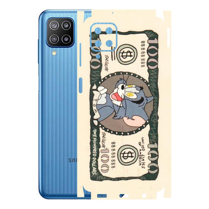 Samsung M/F/Note/Flip and C Phone Skins (All Models) - One Hundred Dollar Tom - Transparent Finish (T-16) Samsung Galaxy F12
