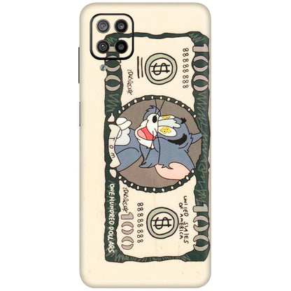 Samsung M/F/Note/Flip and C Phone Skins (All Models) - One Hundred Dollar Tom - Transparent Finish (T-16) Samsung Galaxy F12