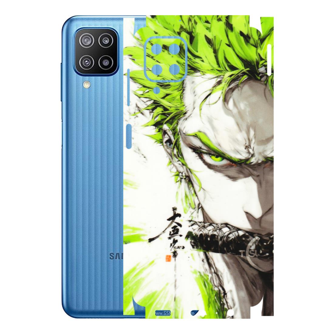 Samsung M/F/Note/Flip and C Phone Skins (All Models) - Roro Taku Anime - Transparent Finish (T-18) Samsung Galaxy F12