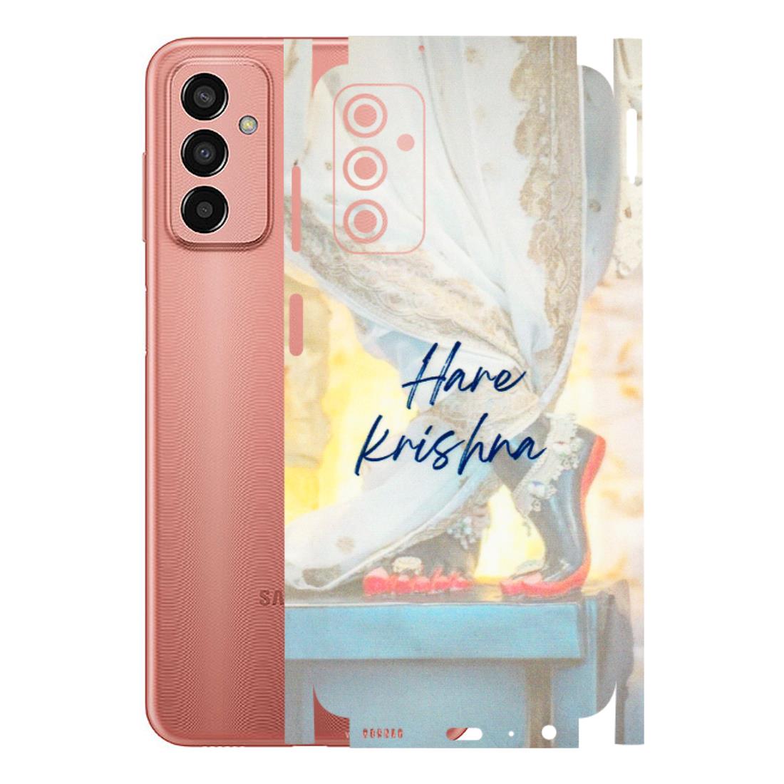 Samsung M/F/Note/Flip and C Phone Skins (All Models) - Hare Krishna - 3D Embossed Finish (L-03) Samsung Galaxy F13