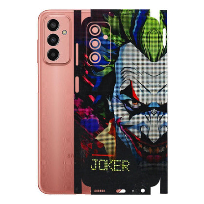 Samsung M/F/Note/Flip and C Phone Skins (All Models) - Joker Dot Matrix - 3D Embossed Finish (L-08) Samsung Galaxy F13