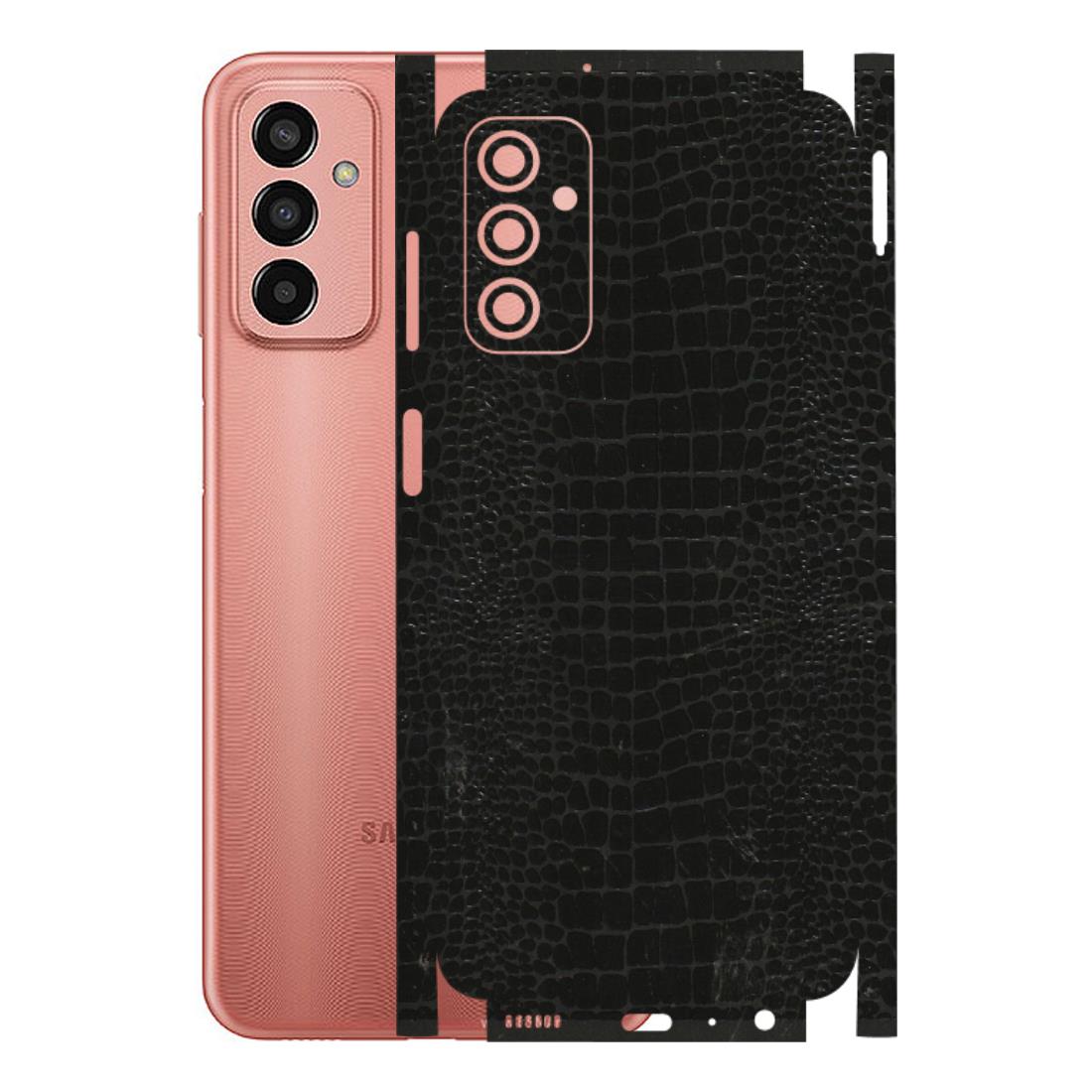 Samsung M/F/Note/Flip and C Phone Skins (All Models) - Snake Leather Black - 3D Embossed Finish (L-107) Samsung Galaxy F13