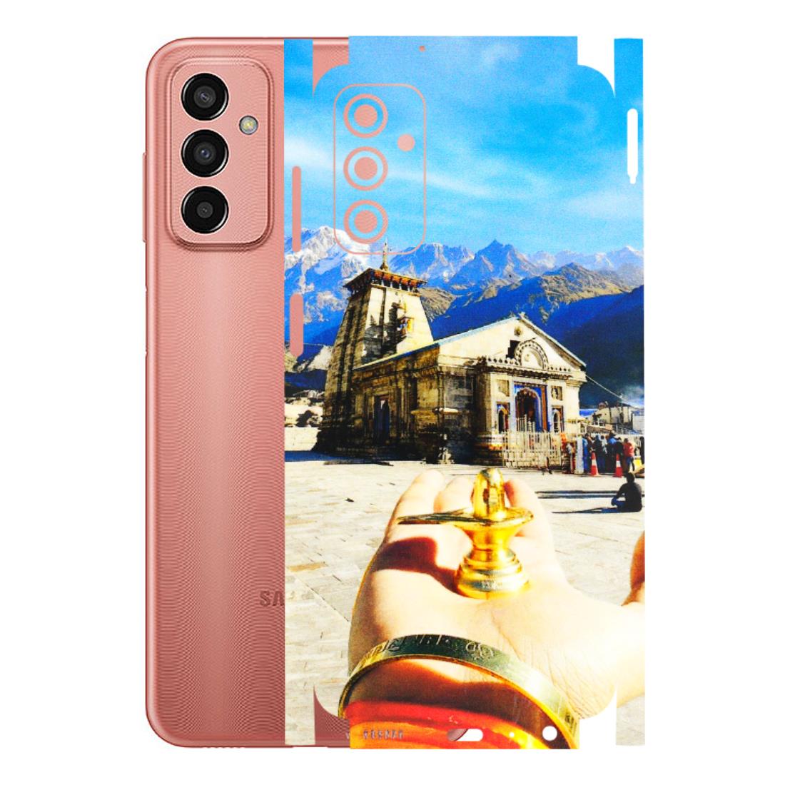 Samsung M/F/Note/Flip and C Phone Skins (All Models) - Beauty of Kedarnath - 3D Embossed Finish (L-108) Samsung Galaxy F13