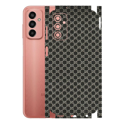 Samsung M/F/Note/Flip and C Phone Skins (All Models) - Black G Print - 3D Embossed Finish (L-109) Samsung Galaxy F13