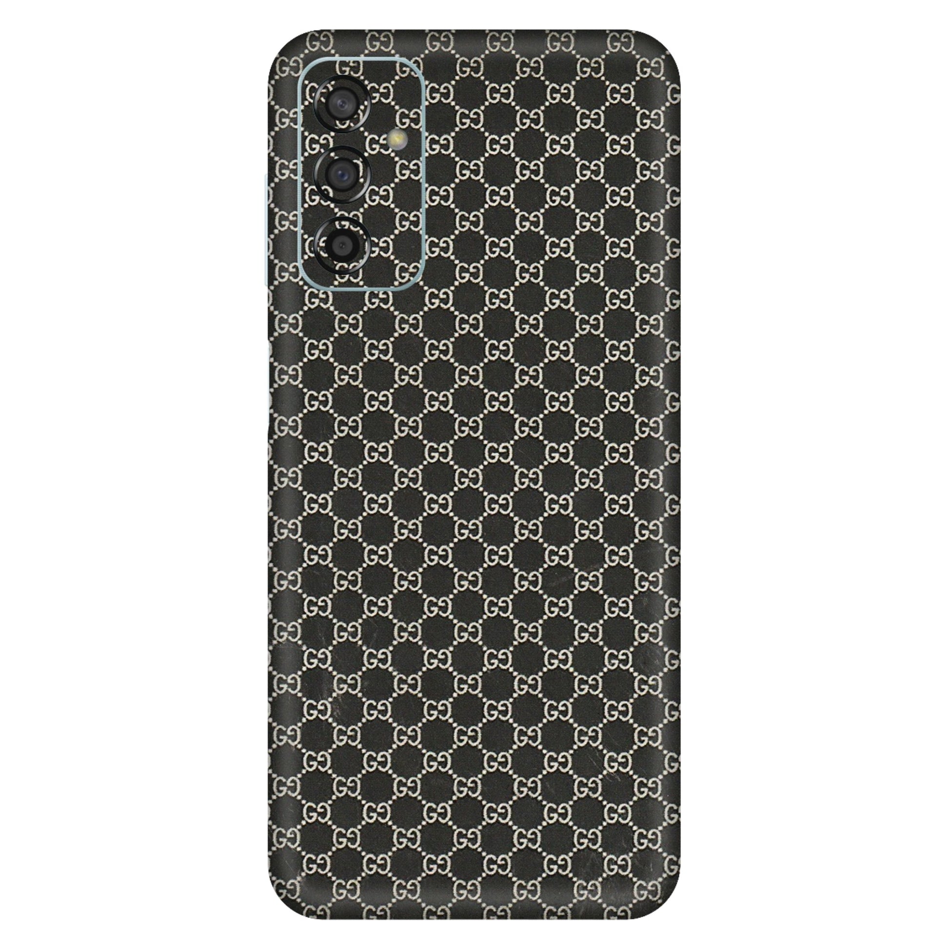 Samsung M/F/Note/Flip and C Phone Skins (All Models) - Black G Print - 3D Embossed Finish (L-109) Samsung Galaxy F13