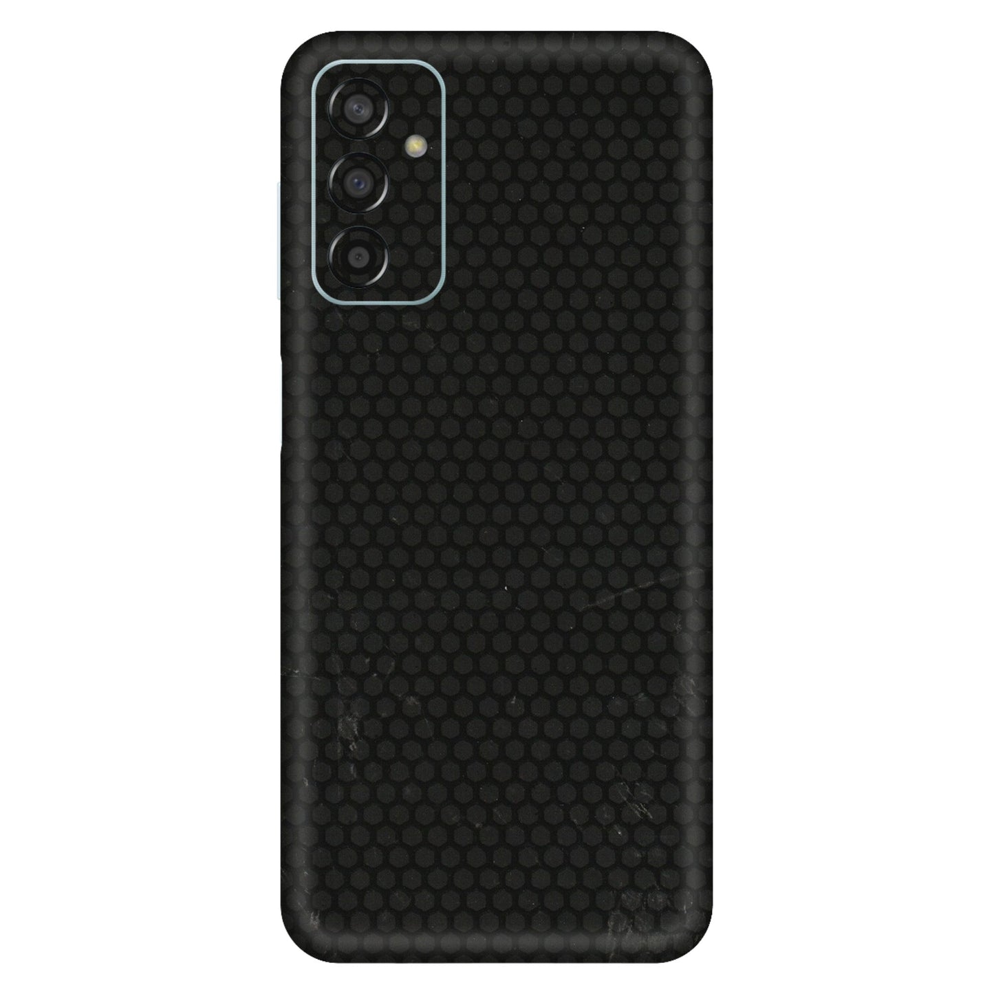 Samsung M/F/Note/Flip and C Phone Skins (All Models) - Black honeycomb - 3D Embossed Finish (L-114) Samsung Galaxy F13