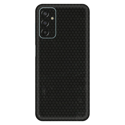 Samsung M/F/Note/Flip and C Phone Skins (All Models) - Black honeycomb - 3D Embossed Finish (L-114) Samsung Galaxy F13