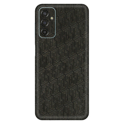 Samsung M/F/Note/Flip and C Phone Skins (All Models) - Black Abstract Pattern - 3D Embossed Finish (L-117) Samsung Galaxy F13