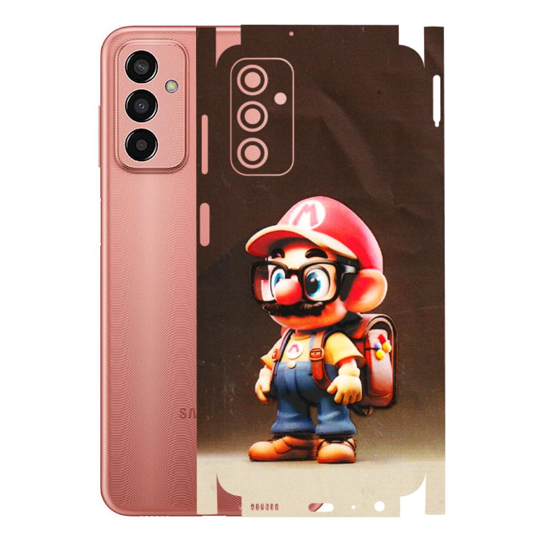 Samsung M/F/Note/Flip and C Phone Skins (All Models) - Little Mario - 3D Embossed Finish (L-119) Samsung Galaxy F13