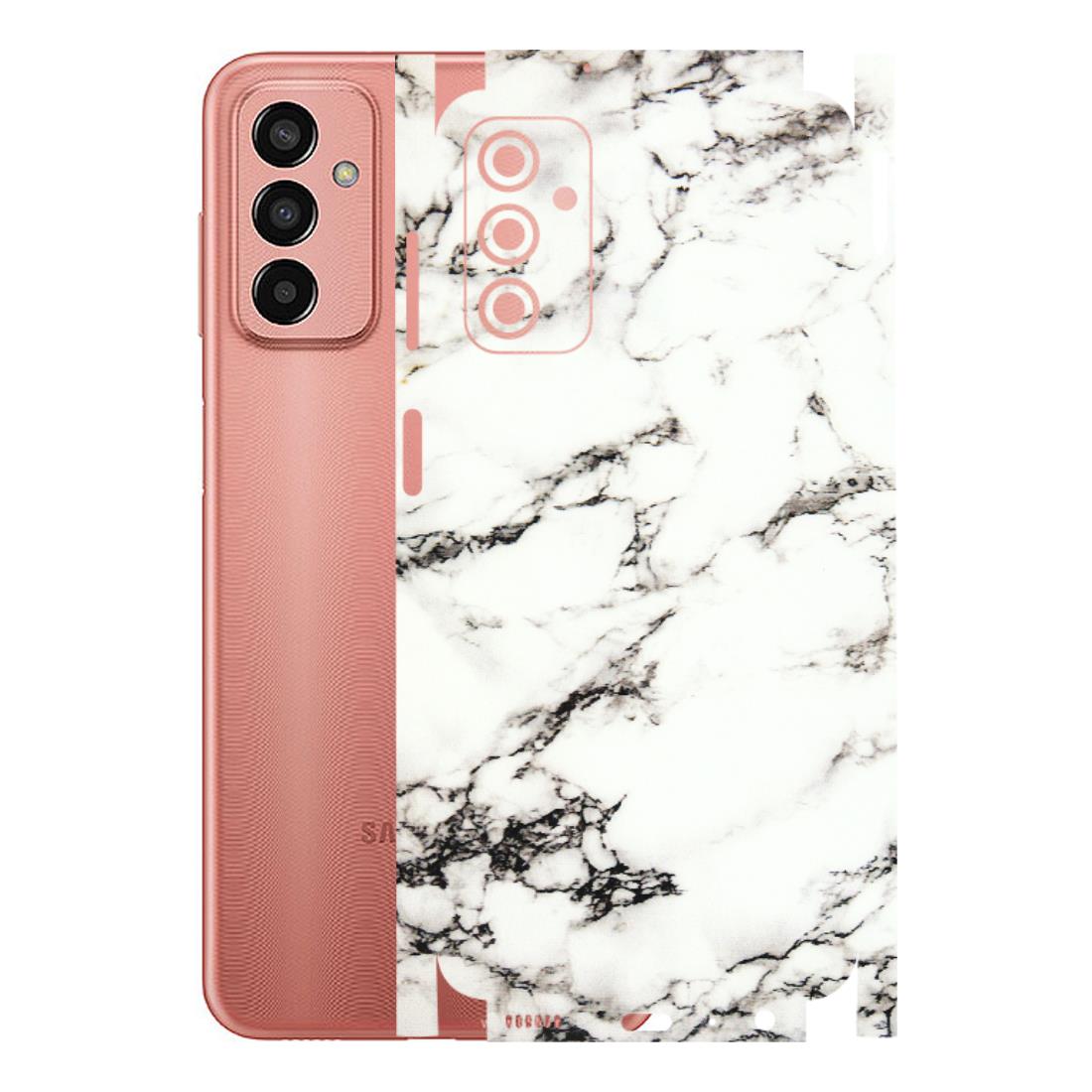 Samsung M/F/Note/Flip and C Phone Skins (All Models) - Black and White Marble Texture - 3D Embossed Finish (L-124) Samsung Galaxy F13