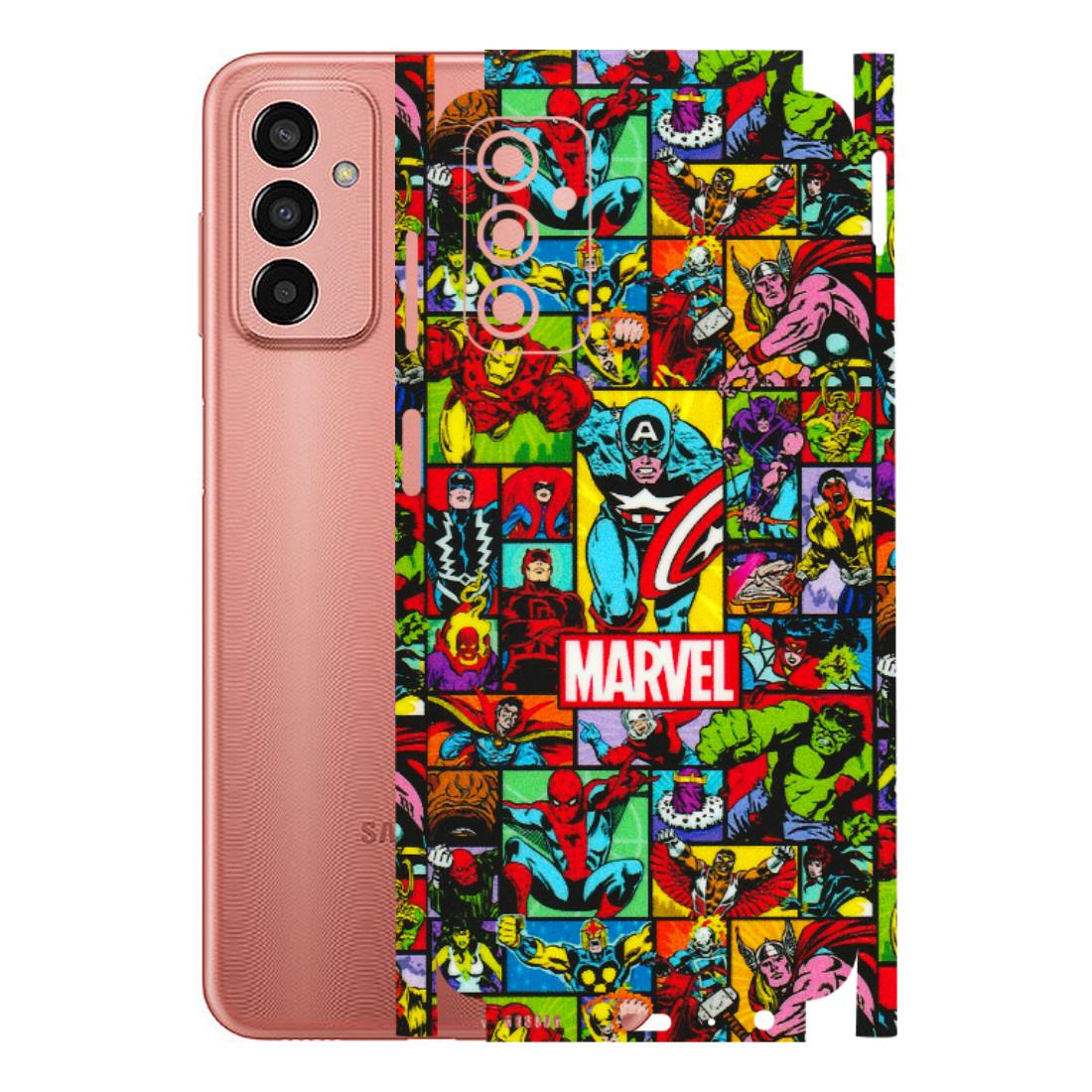 Samsung M/F/Note/Flip and C Phone Skins (All Models) - MARVELOUS Comic Characters - 3D Embossed Finish (L-129) Samsung Galaxy F13