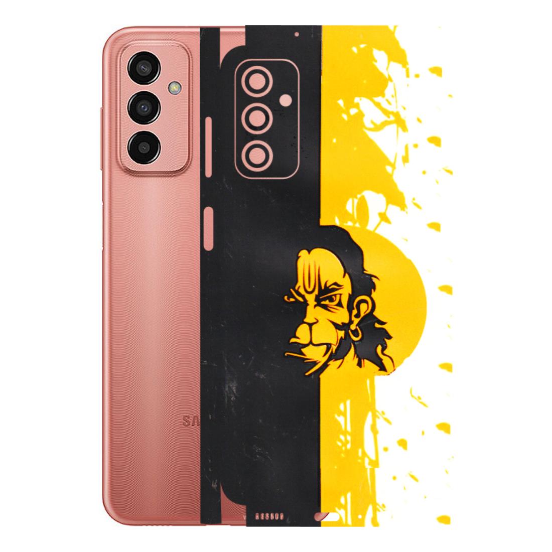 Samsung M/F/Note/Flip and C Phone Skins (All Models) - Bajrangbali - 3D Embossed Finish (L-151) Samsung Galaxy F13
