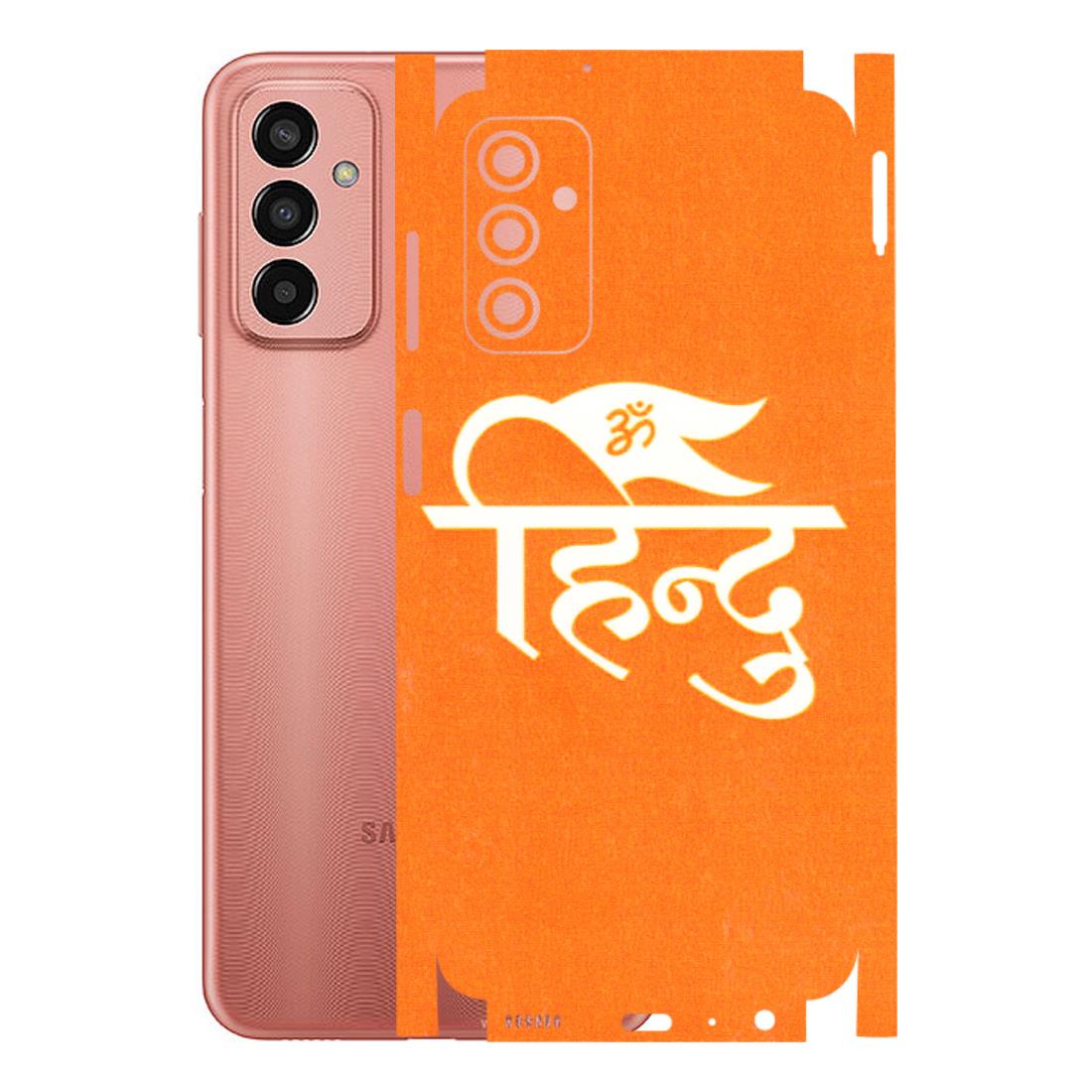 Samsung M/F/Note/Flip and C Phone Skins (All Models) - Hindu Kesari - 3D Embossed Finish (L-154) Samsung Galaxy F13