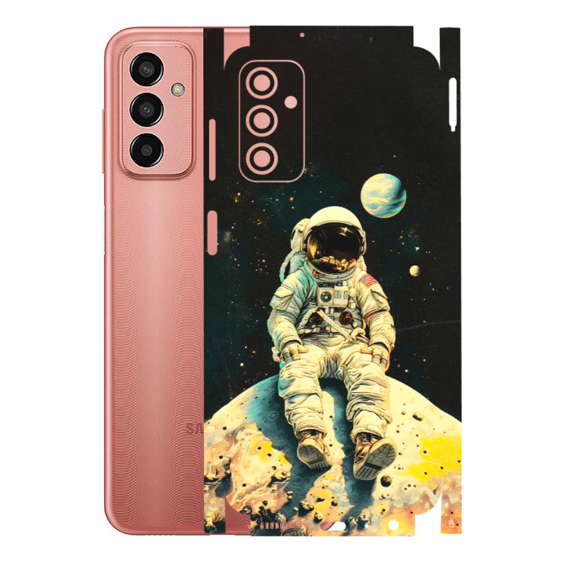 Samsung M/F/Note/Flip and C Phone Skins (All Models) - Astronaut in Space - 3D Embossed Finish (L-16) Samsung Galaxy F13