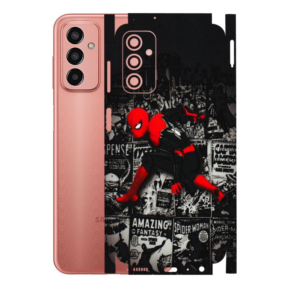 Samsung M/F/Note/Flip and C Phone Skins (All Models) - SpiderMan New - 3D Embossed Finish (L-162) Samsung Galaxy F13