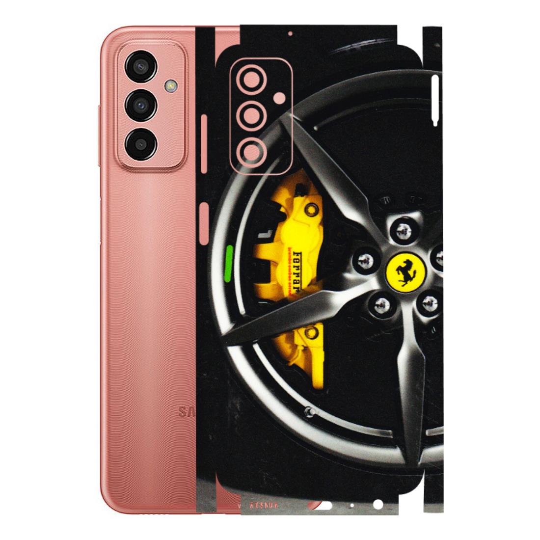 Samsung M/F/Note/Flip and C Phone Skins (All Models) - Ferrari Wheel Alloy - 3D Embossed Finish (L-173) Samsung Galaxy F13