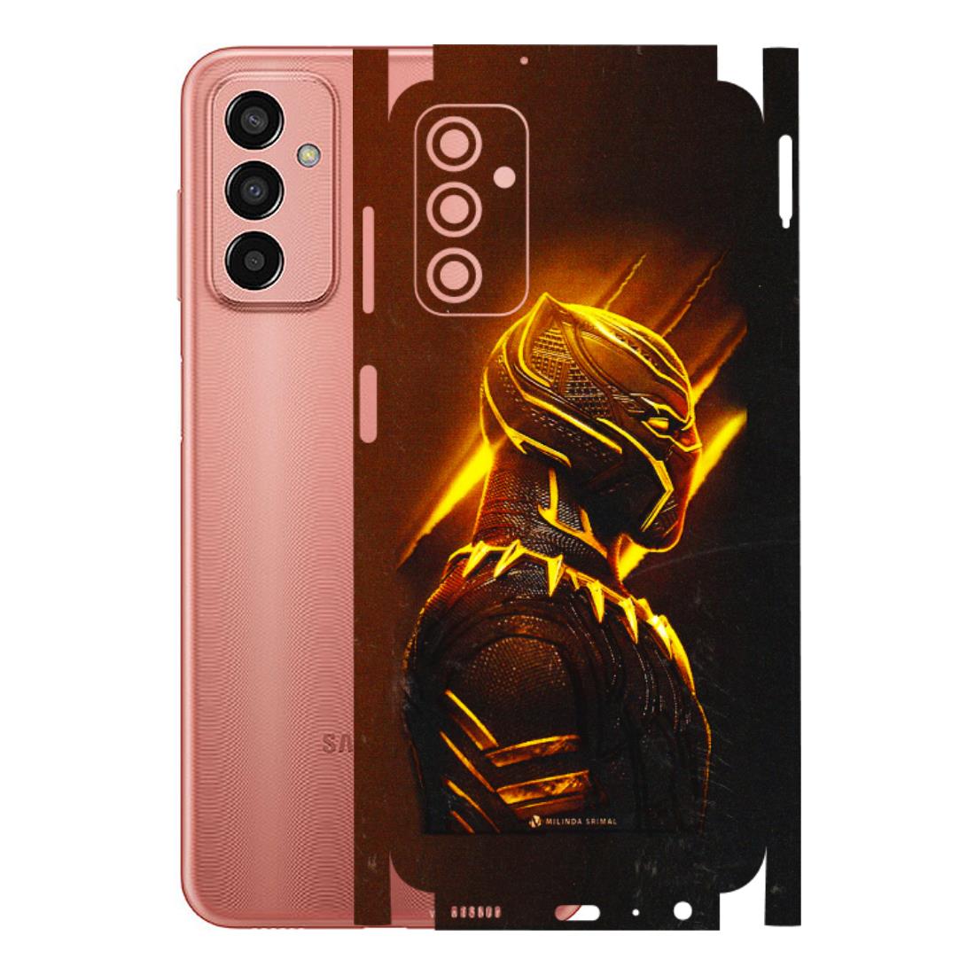 Samsung M/F/Note/Flip and C Phone Skins (All Models) - Gold Black Panther - 3D Embossed Finish (L-181) Samsung Galaxy F13