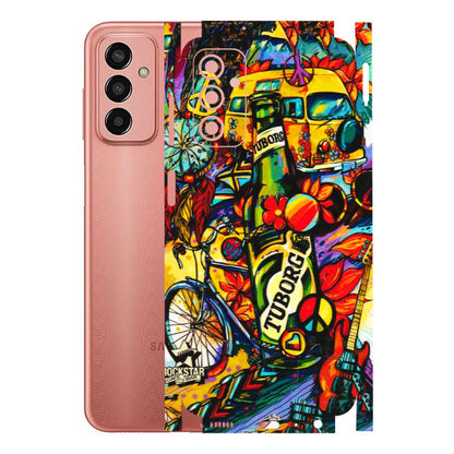 Samsung M/F/Note/Flip and C Phone Skins (All Models) - Cool Beer Bottle - 3D Embossed Finish (L-193) Samsung Galaxy F13